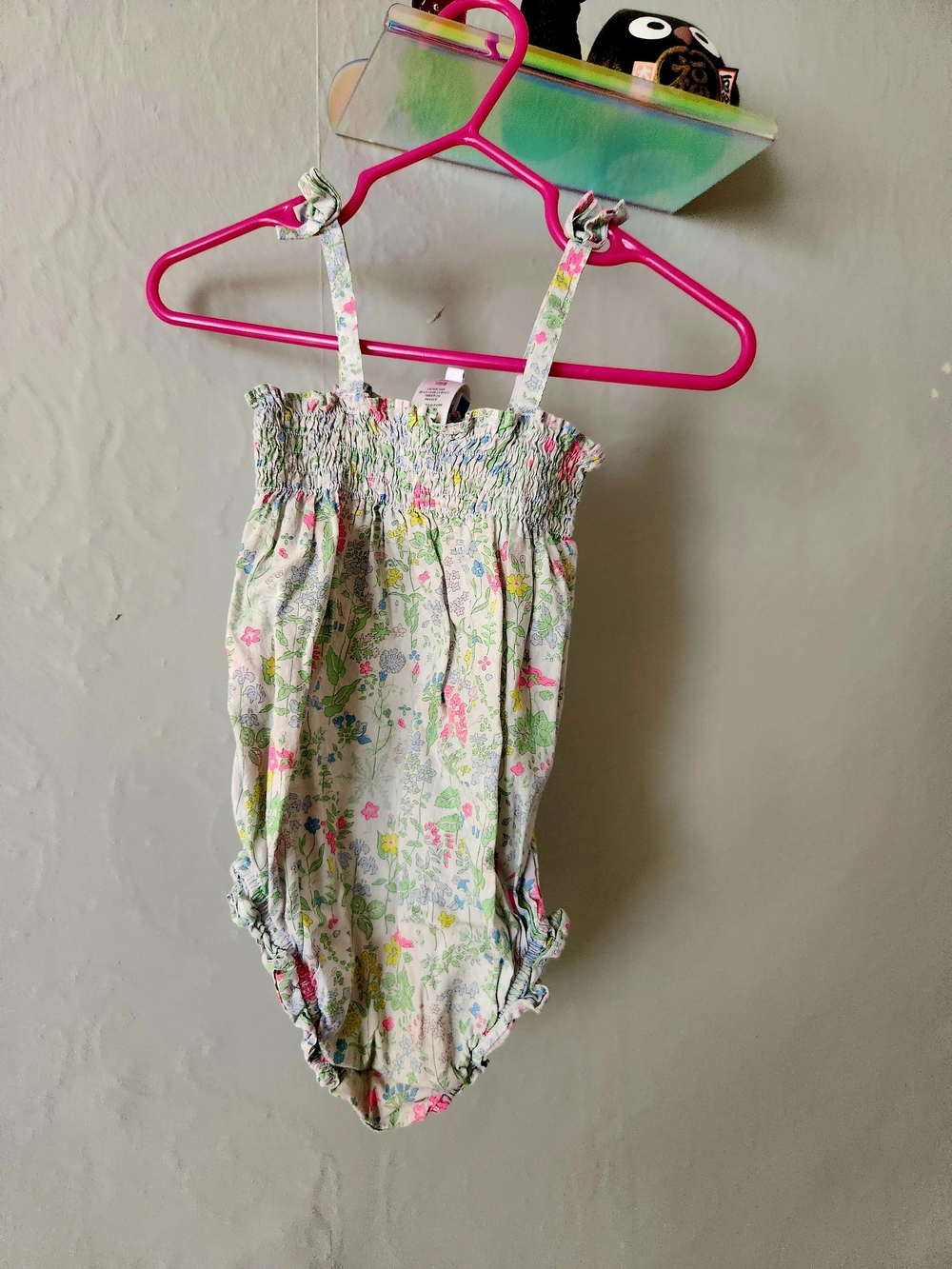 Jacadi 12m Floral Romper